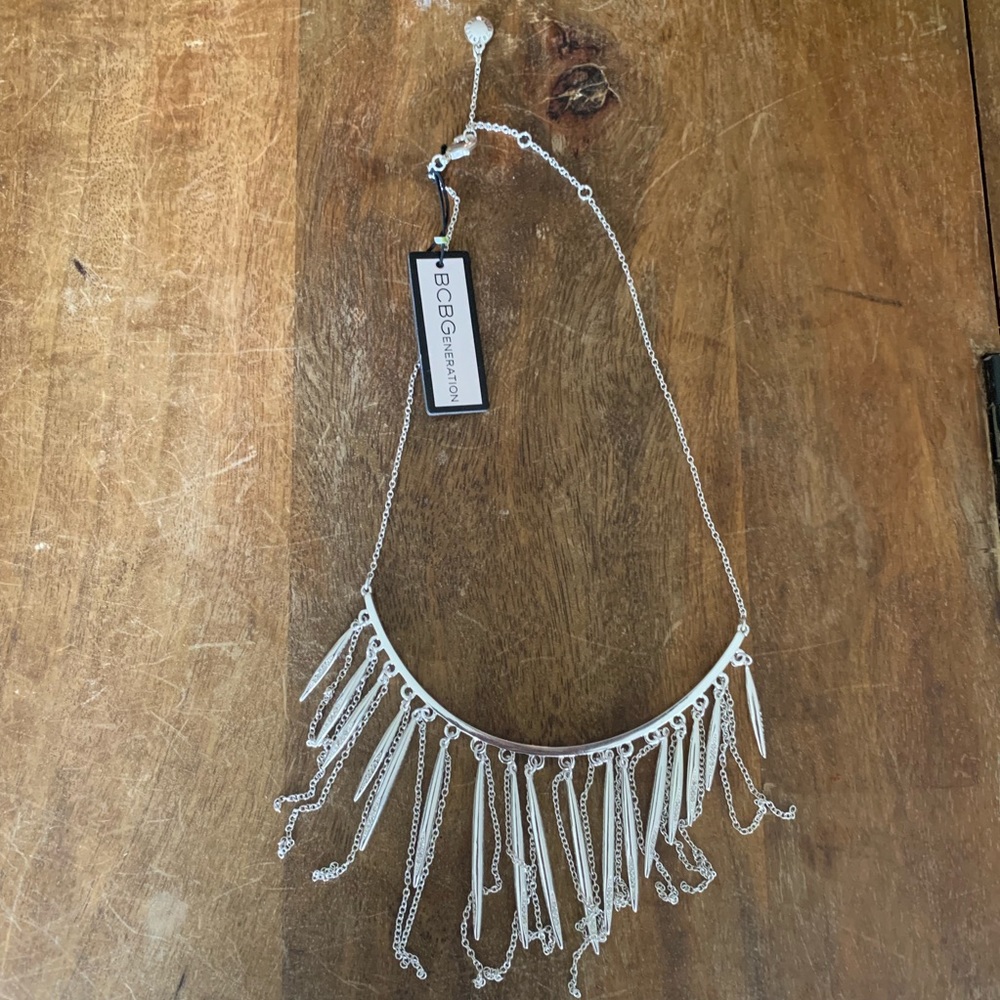 BCBGeneration Rhod Silver Necklace - Picture 7 of 7
